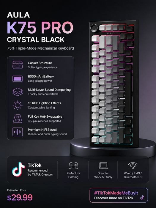 Aula f75 keyboard