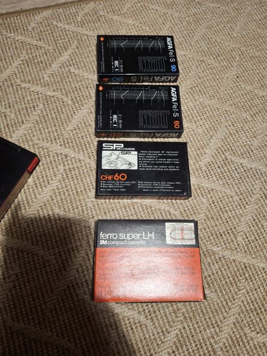 Casete audio sigilate