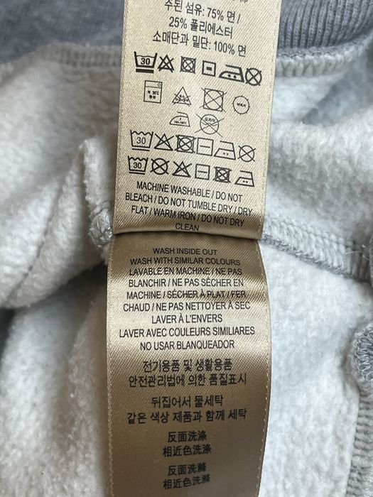 BURBERRY : Grey Knit Logo Ebroidered Sweat -  размер S / Оригинал