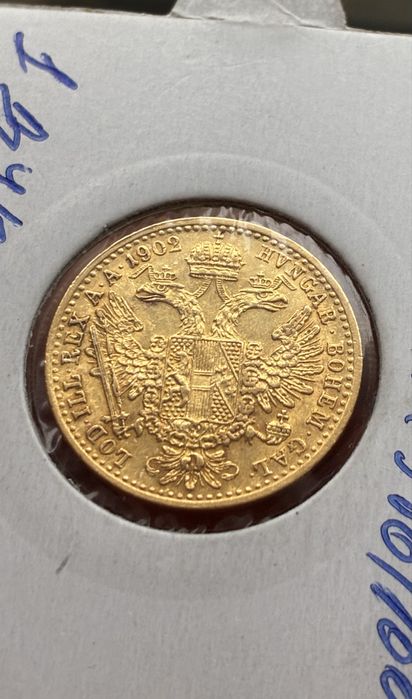Автентичен дукат 1902г