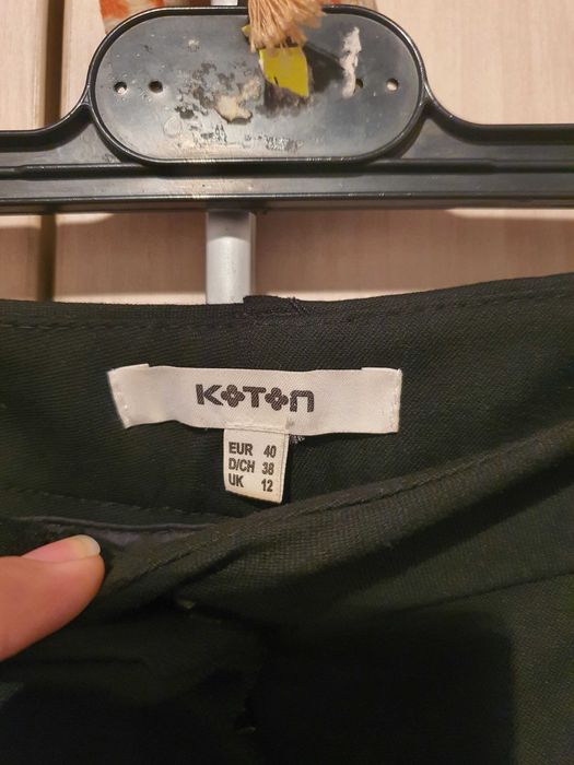 Pantaloni eleganti dama negru Koton 38, 40