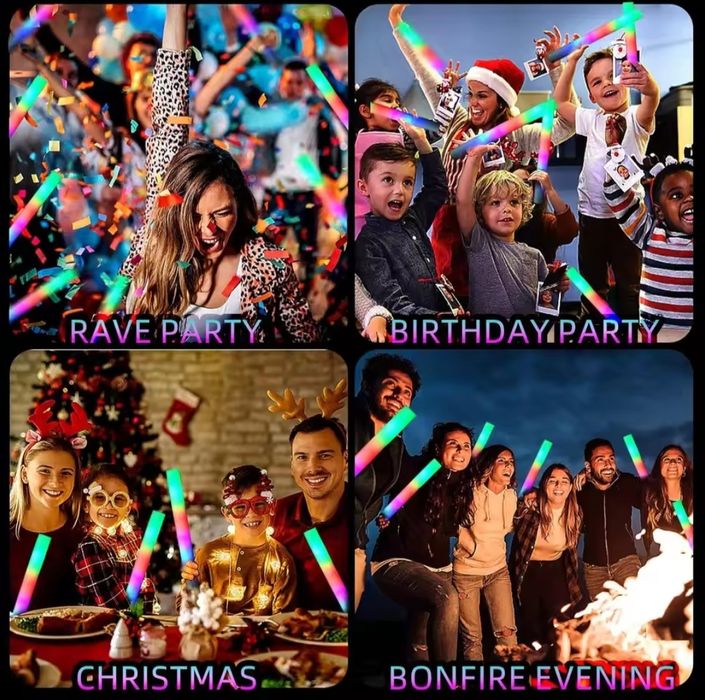 Baghete led pentru petreceri