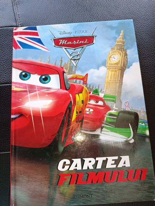 Carte Disney fulger McQueen mașini 2 cartea filmului