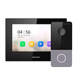 Установка  домофон Hikvision, Dahua, Commax.
