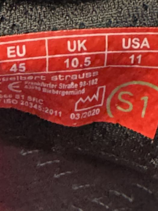 Летни работни обувки с метално бомбе ENGELBERT STRAUSS .Номер 45