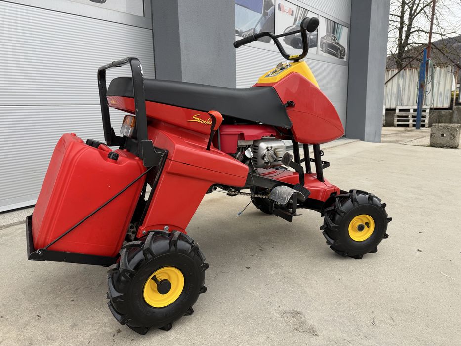 Детско АТВ Honda мотор тракторна косачка