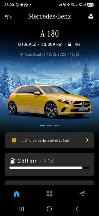 Mercedes-Benz A Stare perfecta. Km reali putini fiind a-2-a masina in familie.