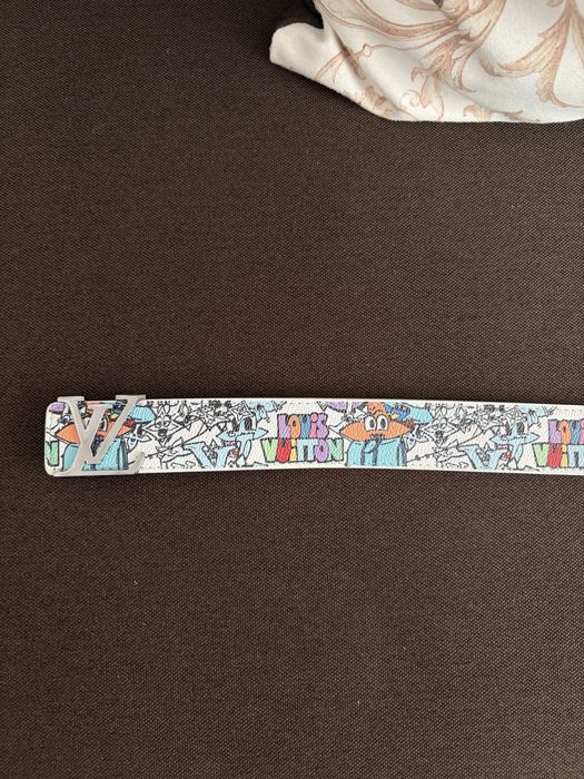 Curea Louis Vuitton – Ediție Specială Cartoon Graphic (110 cm)
