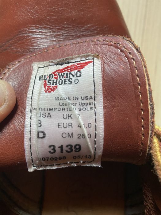 Red Wing – Pantofi bărbătești din piele, maro, mărimea 41