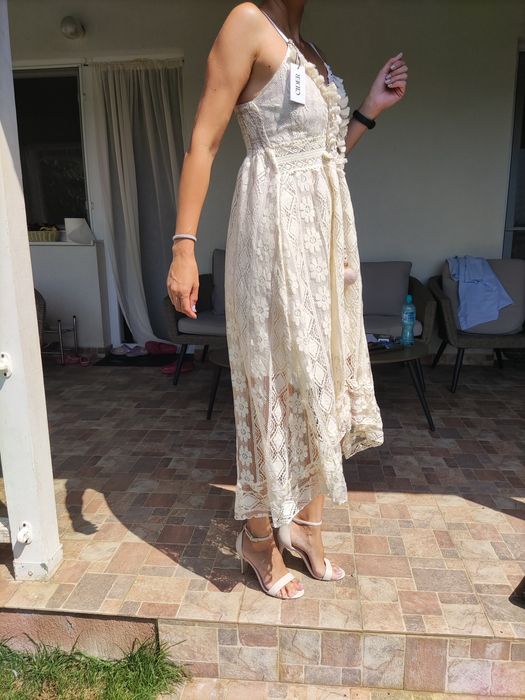 rochie ocazie Boho Lace maxi dress