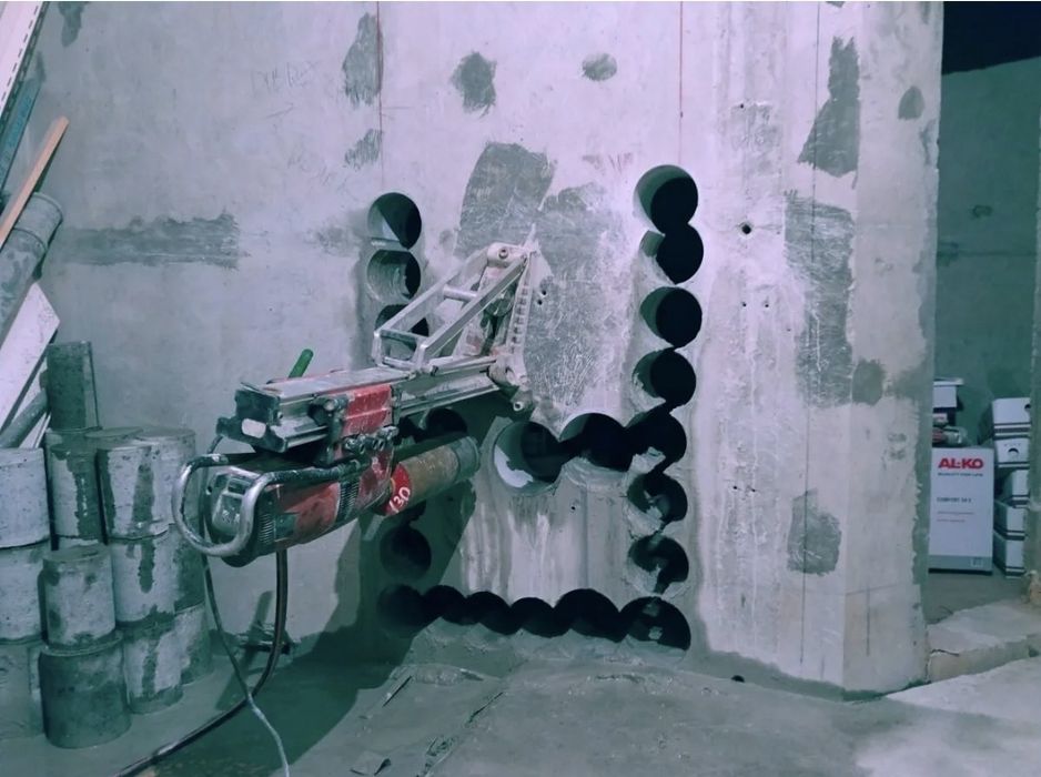 Алмазный бурения Алмазный резка бетон тешиш кесиш хизмати (м.ч.ж)