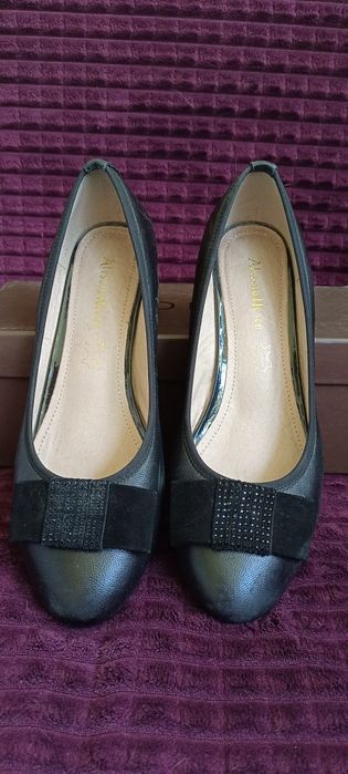 Туфли женские, натуральная кожа