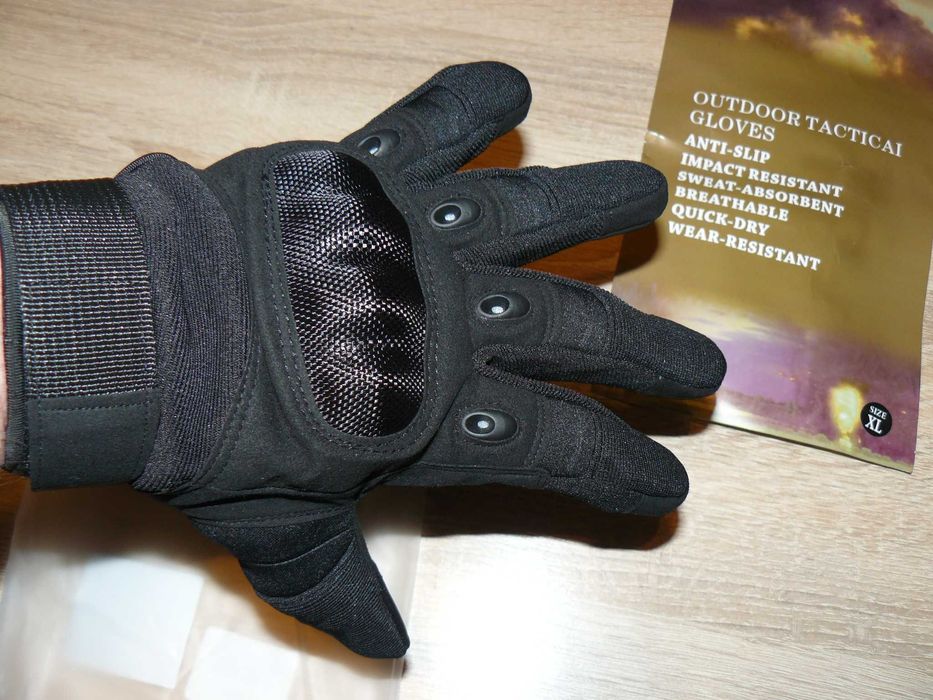 Manusi Tactice Asalt Military Gloves 8FIELDS Black,Noi, Marime L