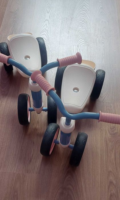 Триколка без педали Rookie , Розова/Синя