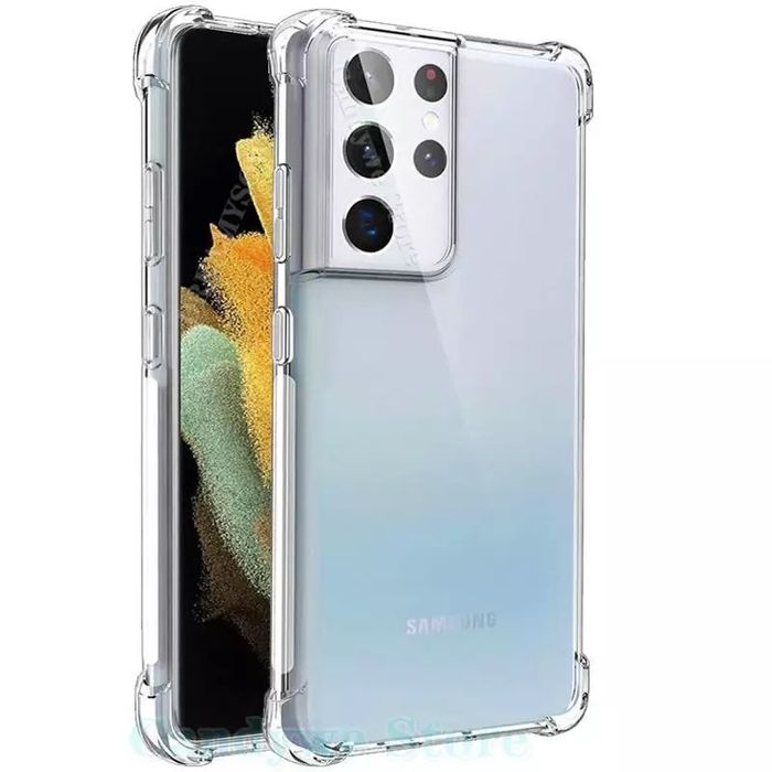 Huawei S21/S22/S23/S24/S25/S26 Plus Ultra Husa Anti Soc Ramforsata Transparenta