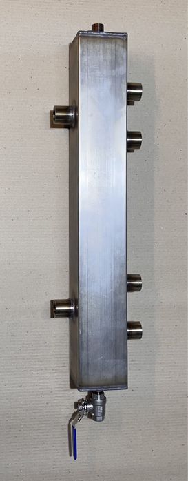 Butelie egalizare inox / distribuitor inox - 1 circuit