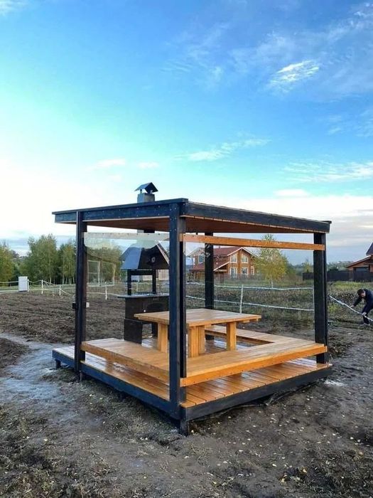 Terase, foișoare, magazii, pergole, căsuțe de gradina, magazii etc