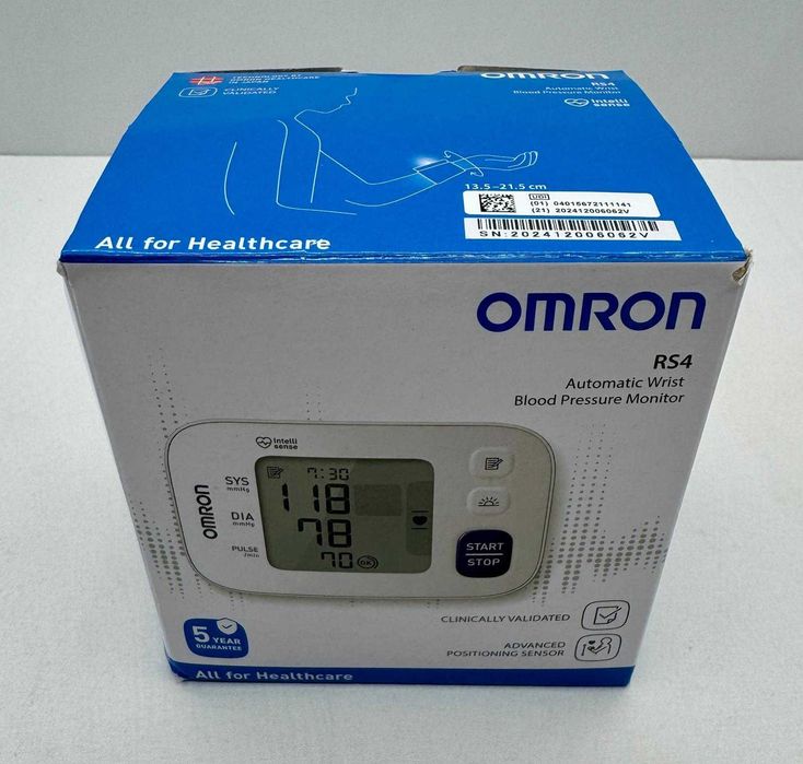 Tensiometru de incheietura, Omron RS4