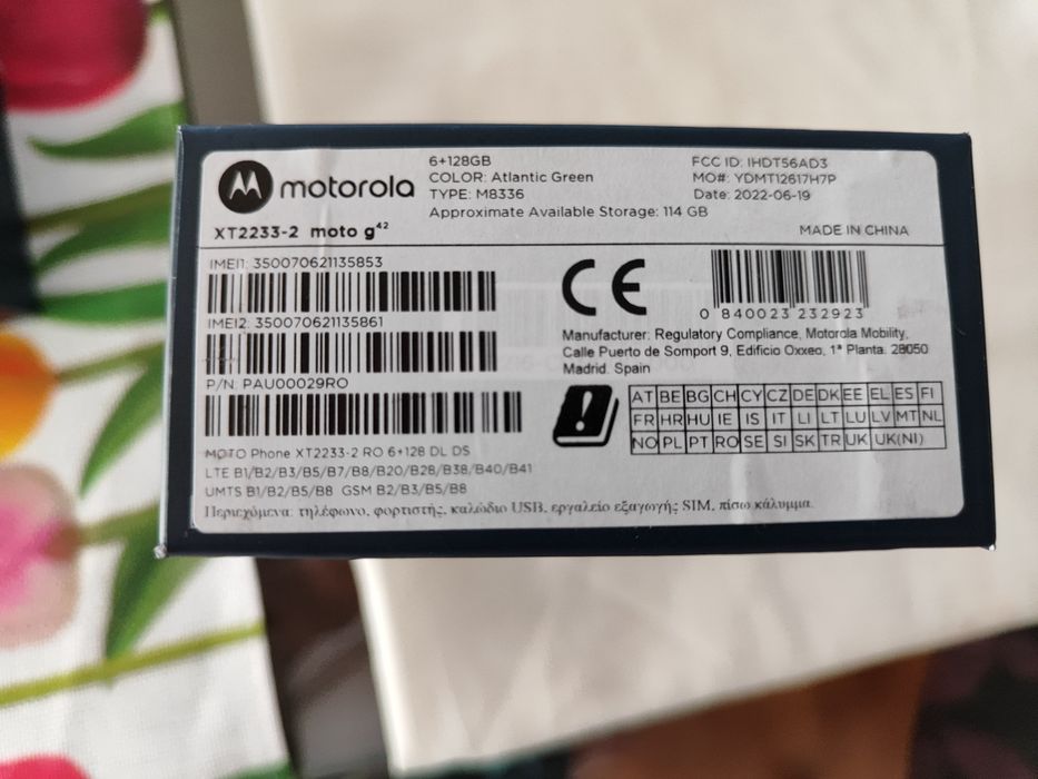 Motorola Moto g 42