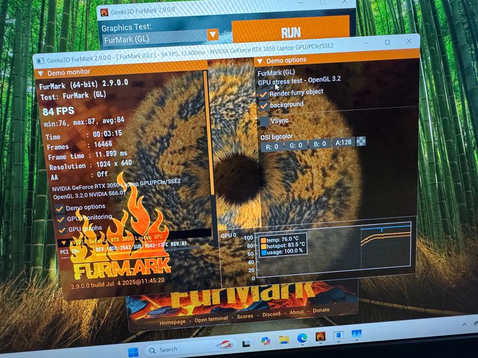 Asus tuf f15 RTX 3050