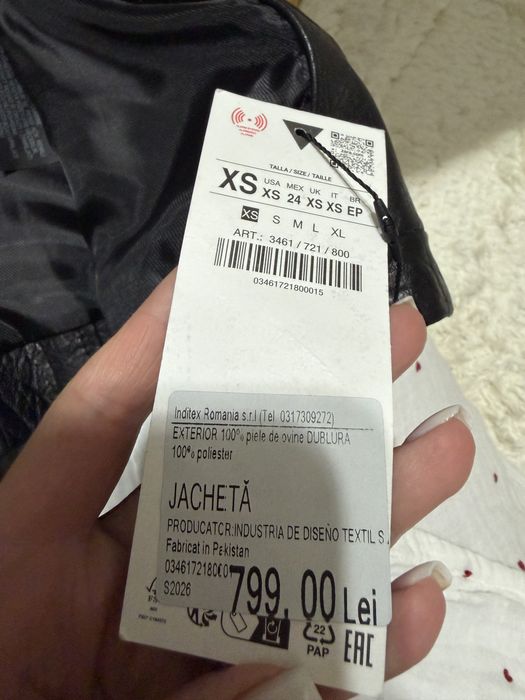 Zara noua colectie piele naturala