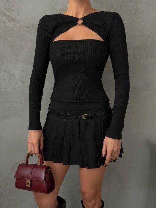 Блуза рипс – стилна и удобна, размери S/M/L, подходяща за всеки ден