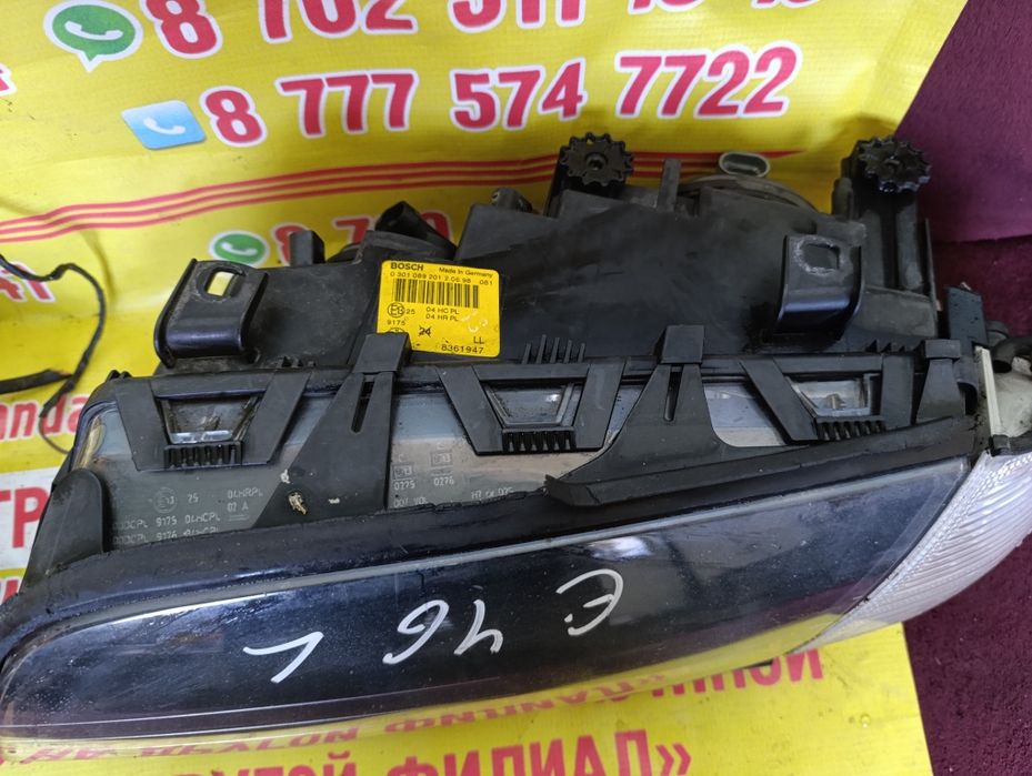 Фары на BMW E46 до рестайлинг Вошш