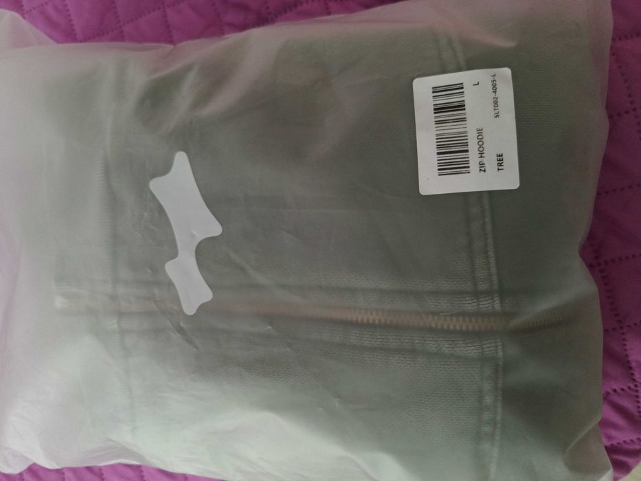 SKYLRK Zip Hoodie, două culori roz și verde