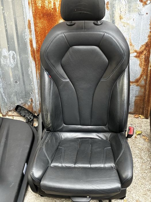 Кожен рекаро салон БМВ 5, Г30 М спорт (recaro bmw g30 m sport)