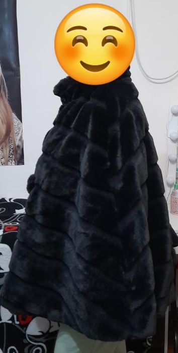 Накидка из искусственного меха