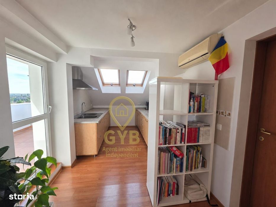 Apartament modern cu 2 camere /  priveliste panoramica si terasa gener