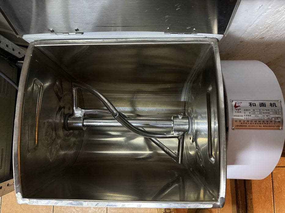 Тестомес MOZZY HW12,5 Серебристый