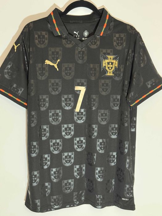 Tricou Portugalia "Black Panther Edition"