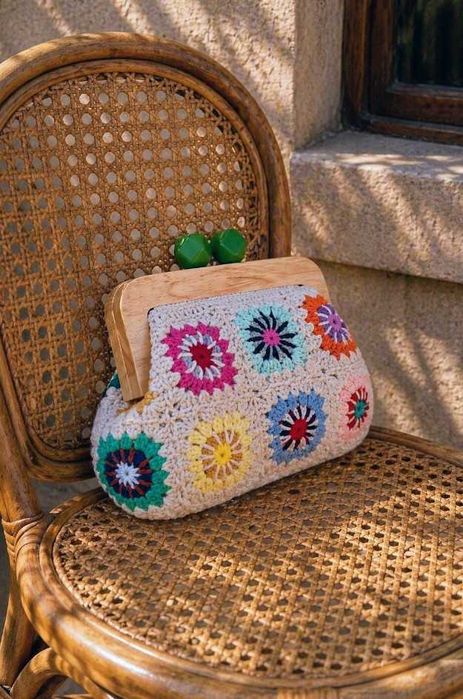 Geantă croșetată handmade – unicat