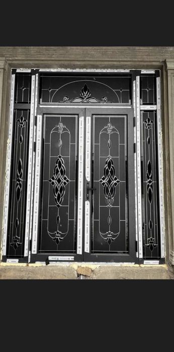 Aкфа будки и витражи