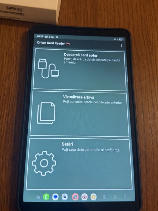 Tableta A 9 programe gps camion 8/128 gb card sim
