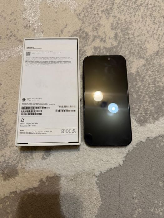 Продам Iphone 16pro Black Titanium