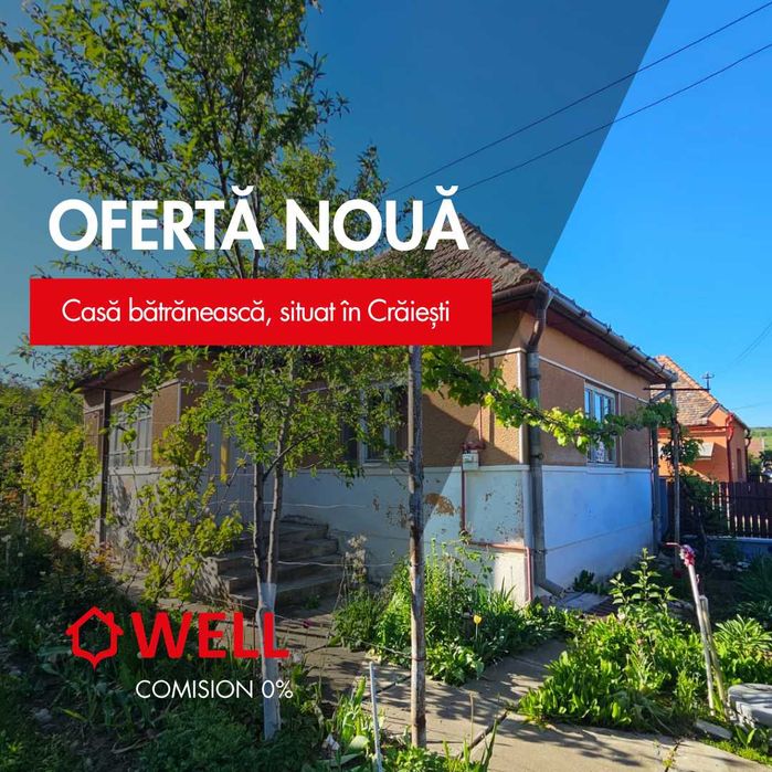 De vânzare casă familială, Crăiești