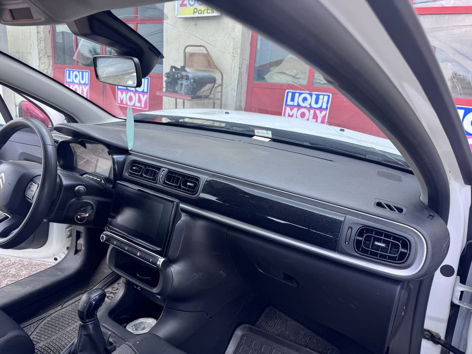Plansa bord kit airbag complet centura siguranta fata stanga dreapta airbag volan pasager Citroen C3 2017-2024