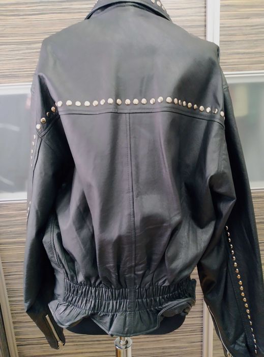 Кожено Рокерско яке - Немско-Ново!