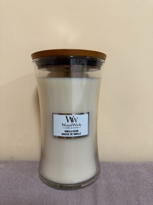 Woodwick Vanilla Bean свещ