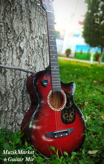 Гитара акустическая новые бренд сезона скидка 3 дня