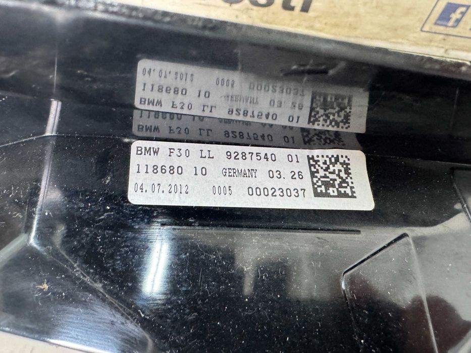 Head up display HUD BMW Seria 3 F30 F31 F35 M3 F80