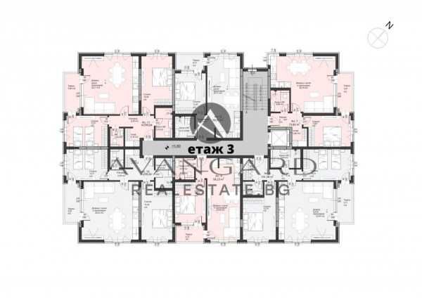 Продава се Тристаен апартамент в Пловдив, Христо Смирненски - 114 кв.м за 1250 €/кв.м - Снимка #3