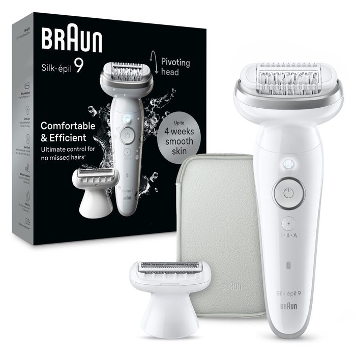 Эпилятор Braun Silk-épil 9 SES9041 для влажного и сухого использования