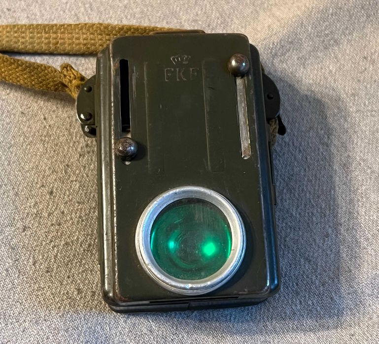 Lampa militara germana semnalizare FKF WWII vintage