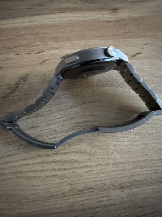 Huawei watch Gt 3 Pro  titanium strap.