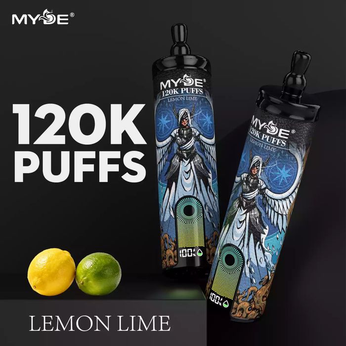 MYDE vape 120.000 XXL gust intens narghilea