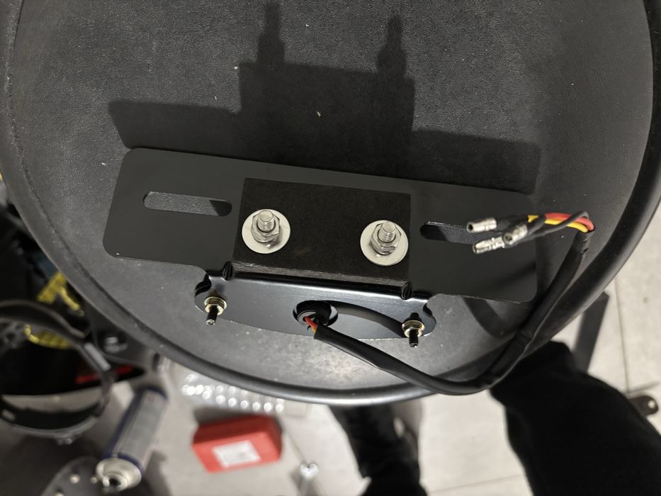 Suport numar moto cu stop si iluminare numar led