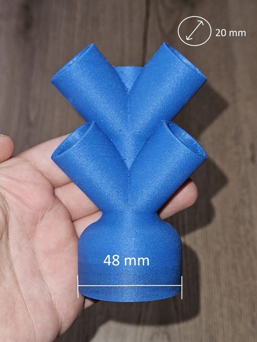 Adaptor scurgere condens aer condiționat - 4 căi (custom 3D)
